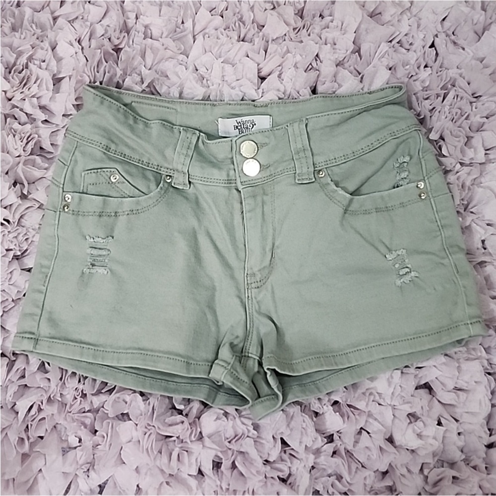 YMI Pale Green Shorts